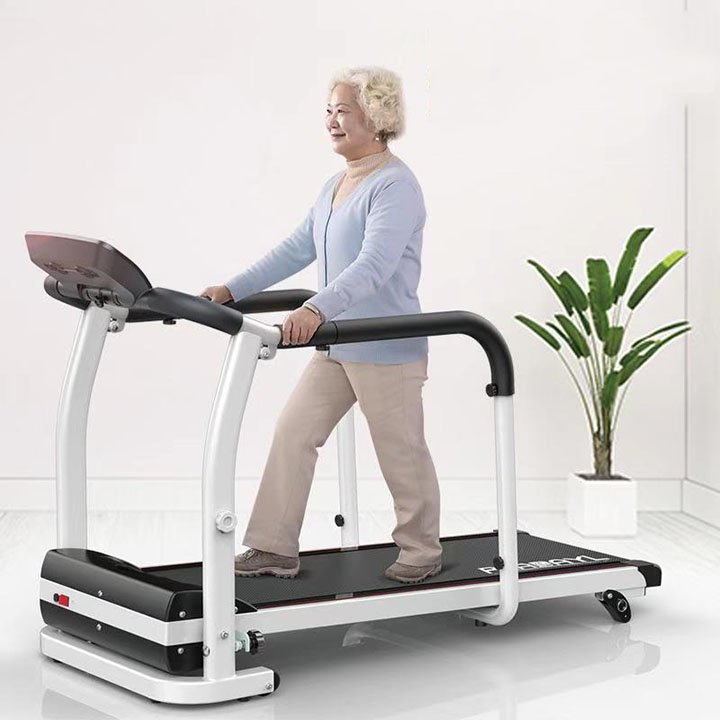 >> SO SÁNH GIÁ MÁY TẬP GYM GIA ĐÌNH | Shopee Lazada Sendo Tiki 24 Máy chạy bộ trong nhà gấp gọn, chạy cơ điện đơn chức năng tập bụng, eo, tay - Thiết bị chạy bộ tập GYM gia đình, máy tập thể hình - Máy chạy bộ + Tặng Đĩa Xoay Eo