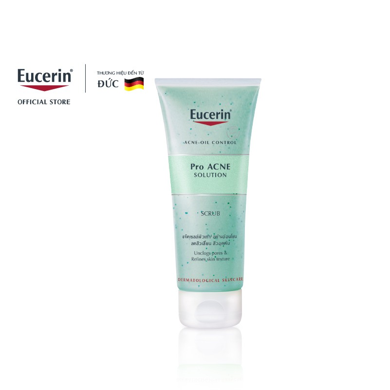 Tẩy da chết vật lý- Eucerin Pro Acne Solution Scrub