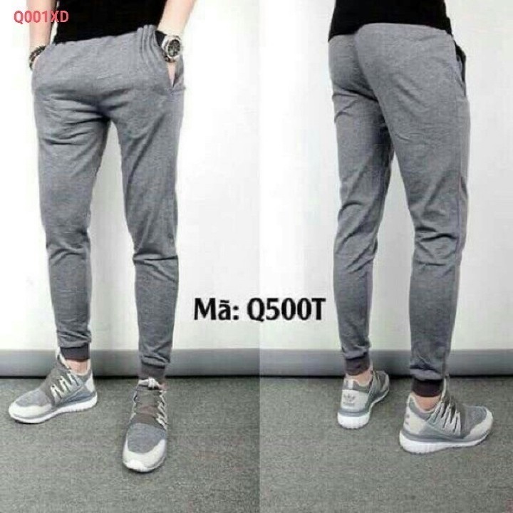Quần Jogger Thun Nỉ Nam Dáng Côn Kiểu Dáng Thể Thao , Quần jogger thun nam nữ ,QUAN NAM S0
