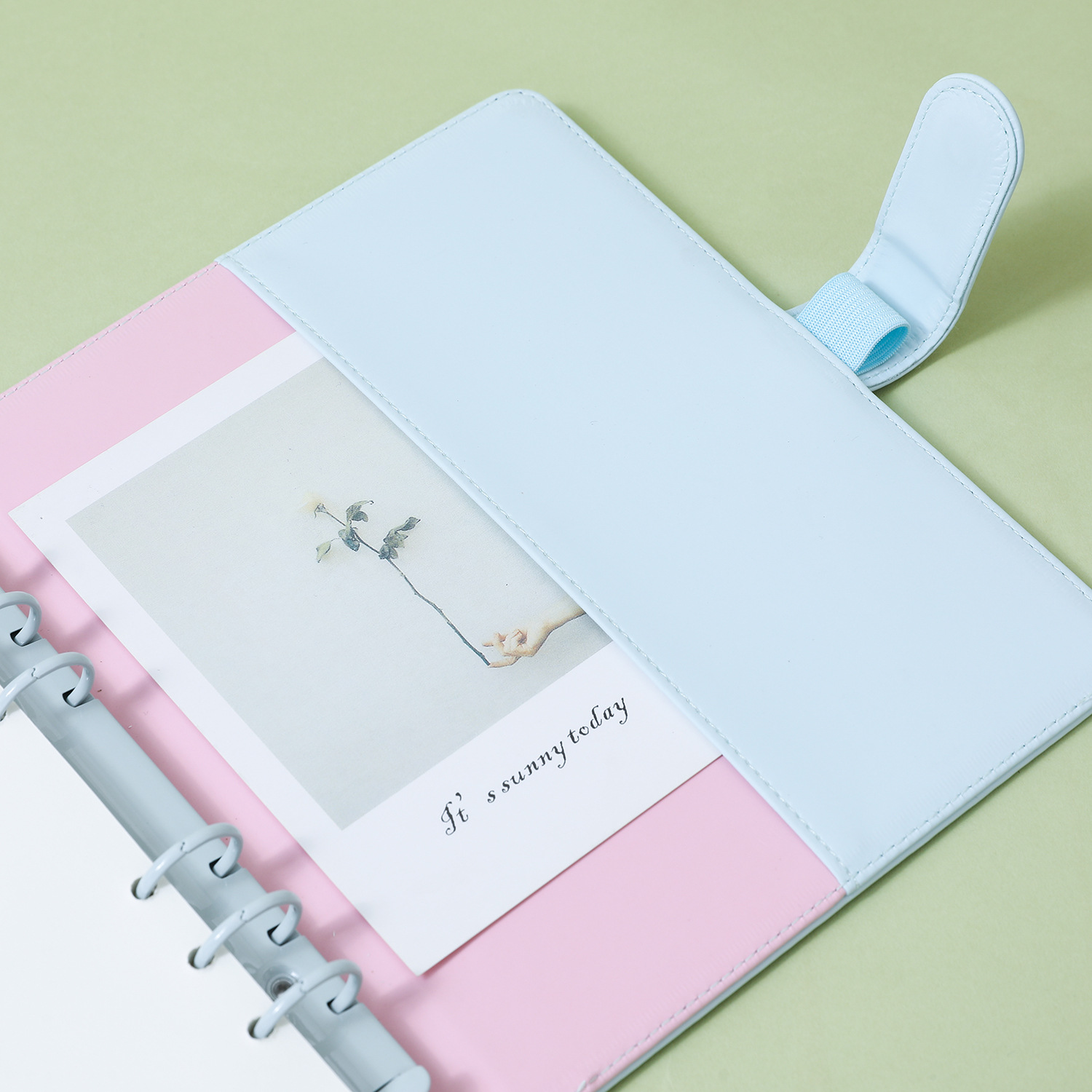Sổ Planner da PU A6/A5 vuông màu Pastel