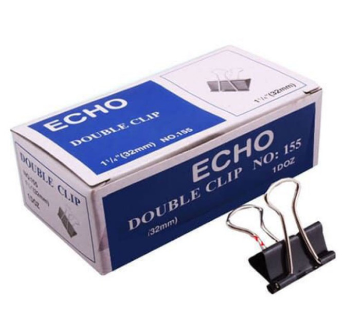 [HCM]Kẹp giấy Echo 32mm [kẹp bướm cỡ trung]