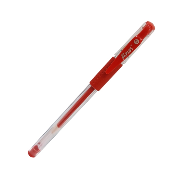 Bộ 3 bút gel aplus ga108902 - mực đỏ