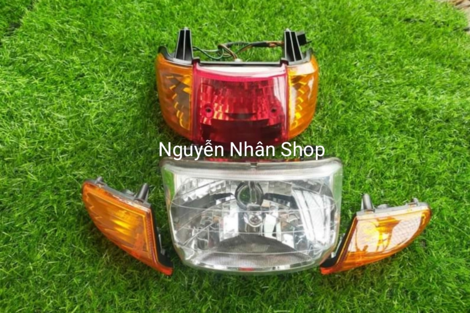 pha đèn xi nhan đèn hậu wave 110 thái 3 món như hình