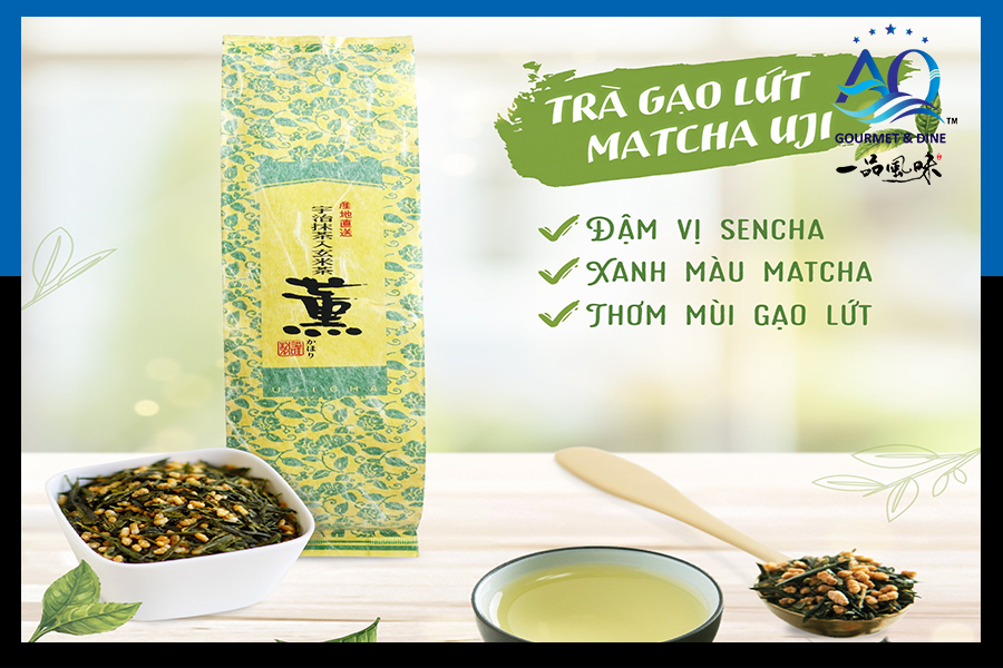 Trà Gạo Lức Nhật Bản Matcha Uji 200g