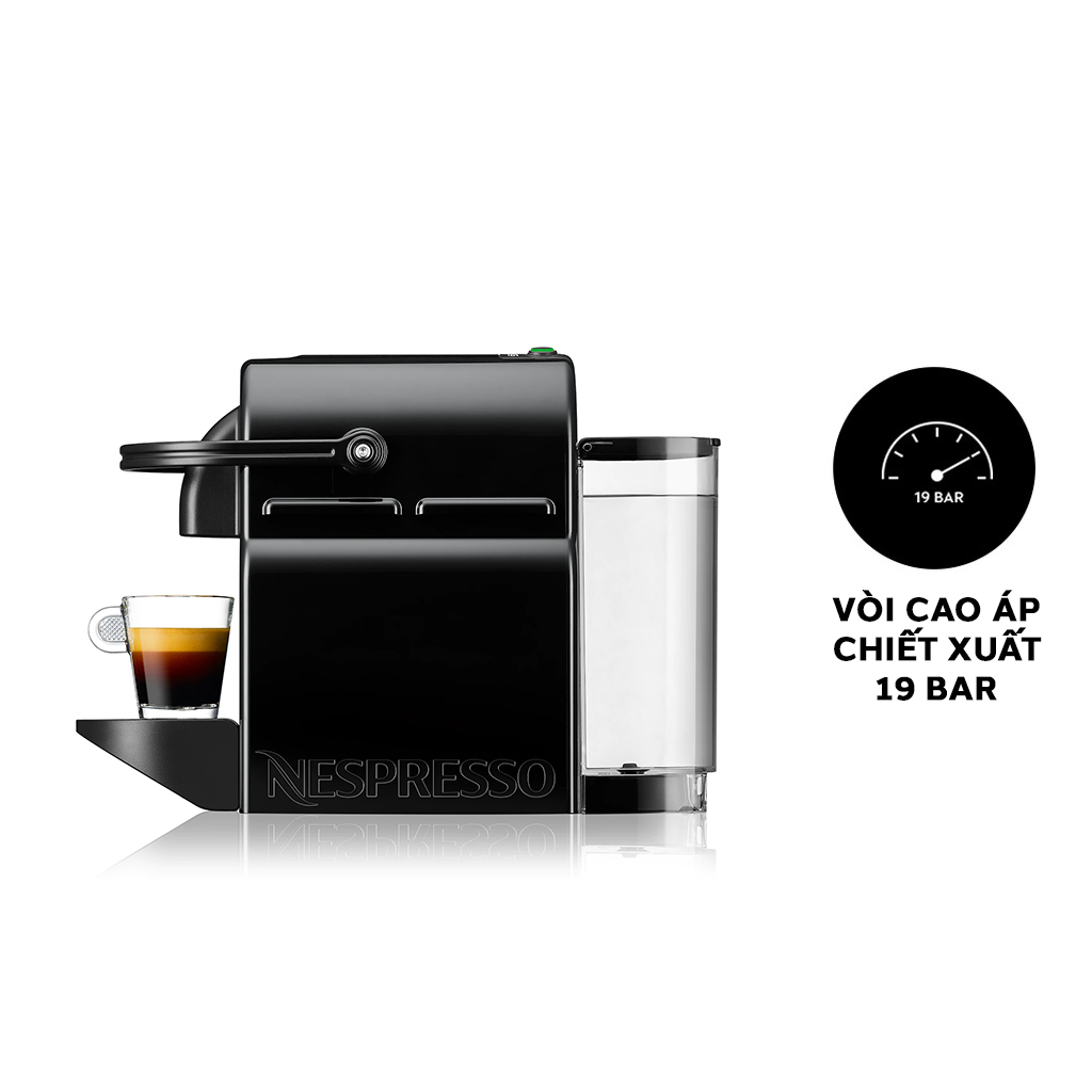 [CHÍNH HÃNG]Máy Pha Cà Phê Viên Nén Delonghi Nespresso Inissia, Delonghi Nespresso Coffee Maker, Máy Pha Cafe, Espresso, Capuccino, Máy Pha Cà Phê Gia Đình, Văn Phòng, Áp Suất 19Bar, Dung Tích 700ml, Nhập Đức, Bảo Hành 12 Tháng