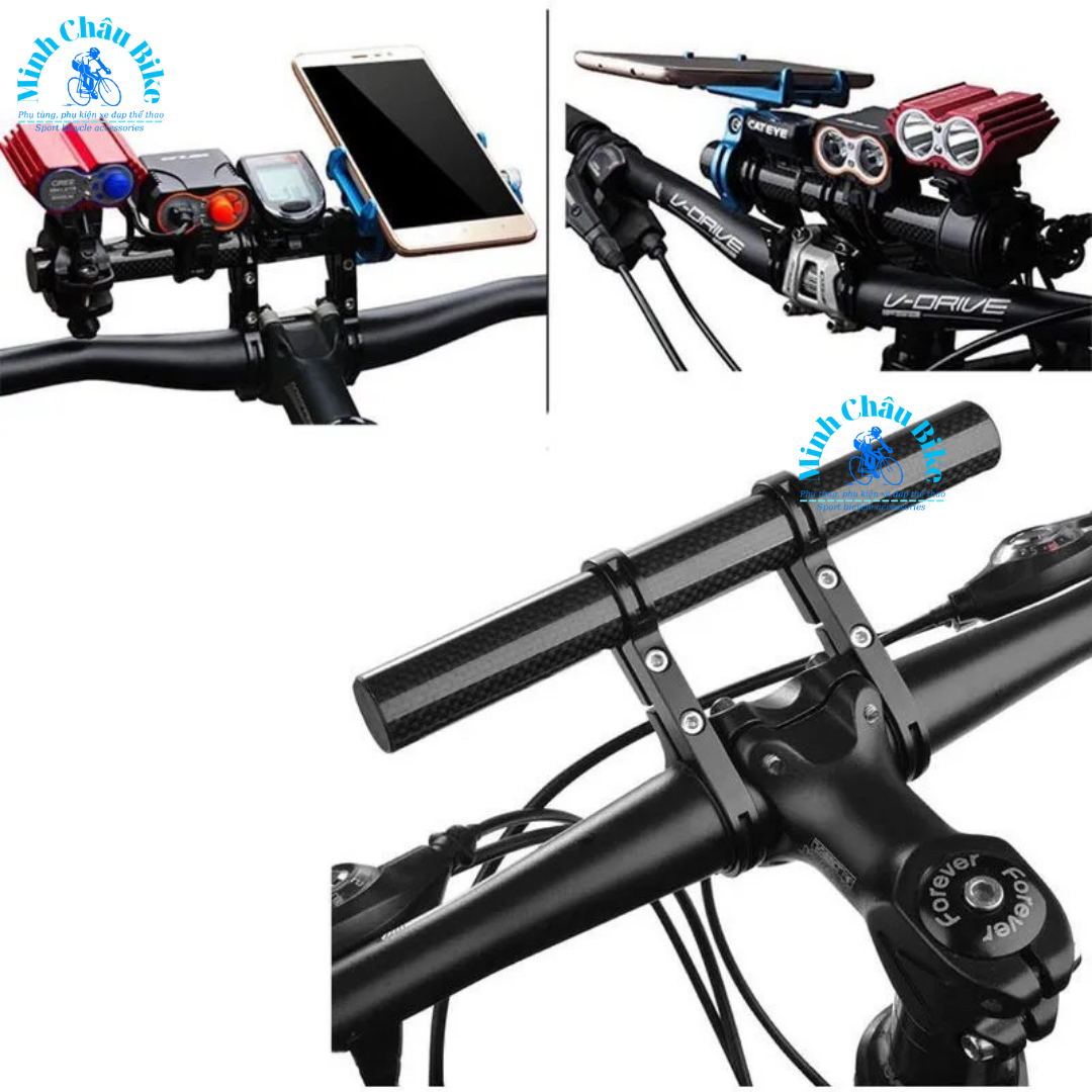 Thanh mở rộng tay lái xe đạp Carbon