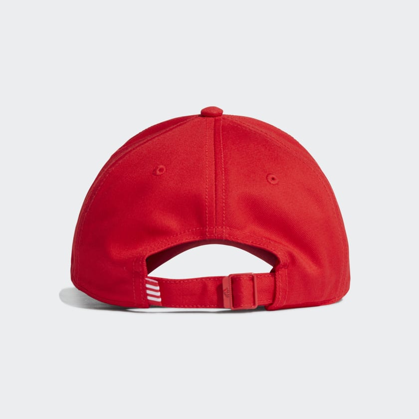 [CHÍNH HÃNG] Adidas TRAINING Baseball 3-Stripes Twill Cap - Red GM6269