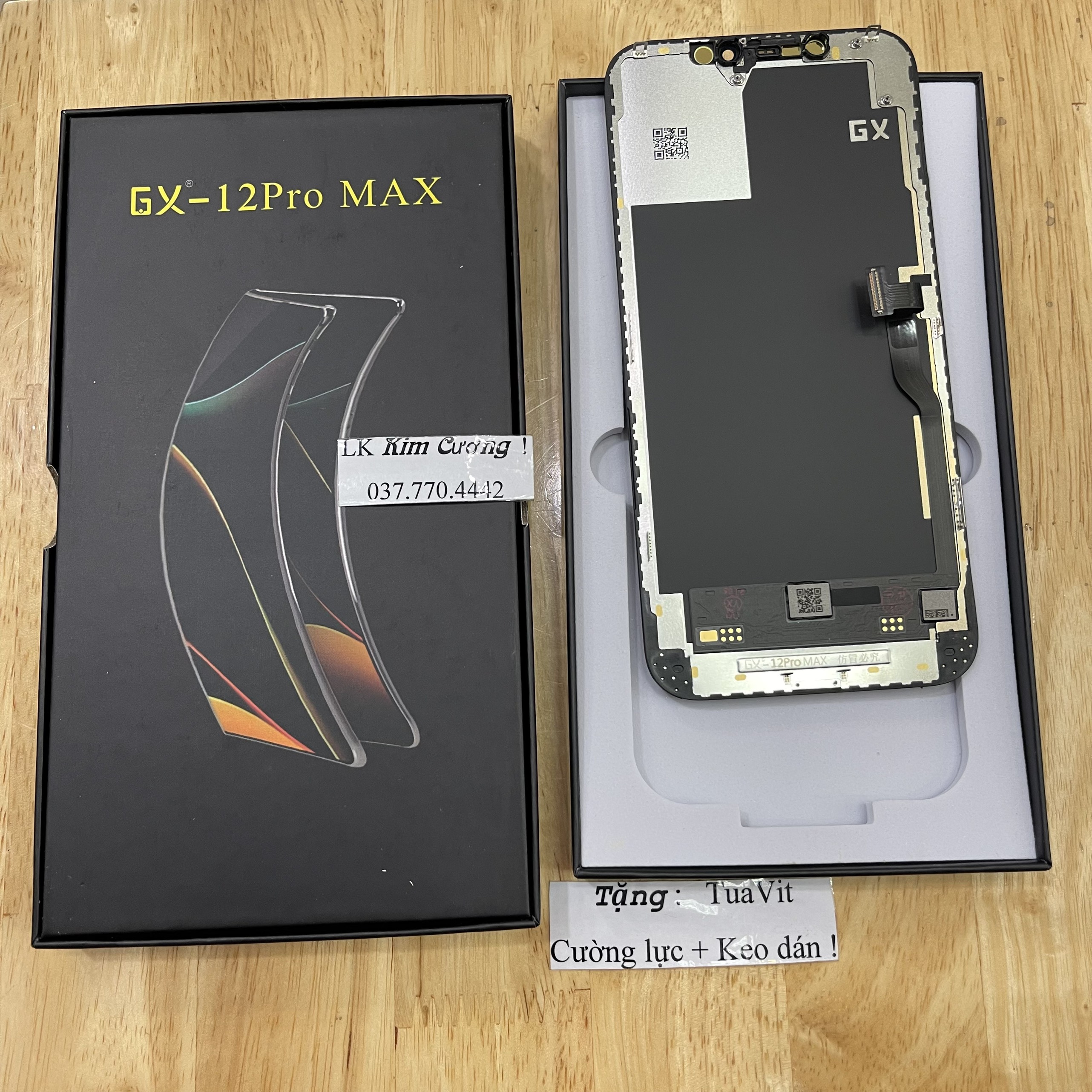 Màn hình tương thích ip 12 pro max mã GX