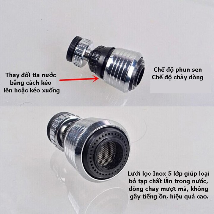 [HCM]ĐẦU LỌC TĂNG ÁP LỰC NƯỚC (INOX)