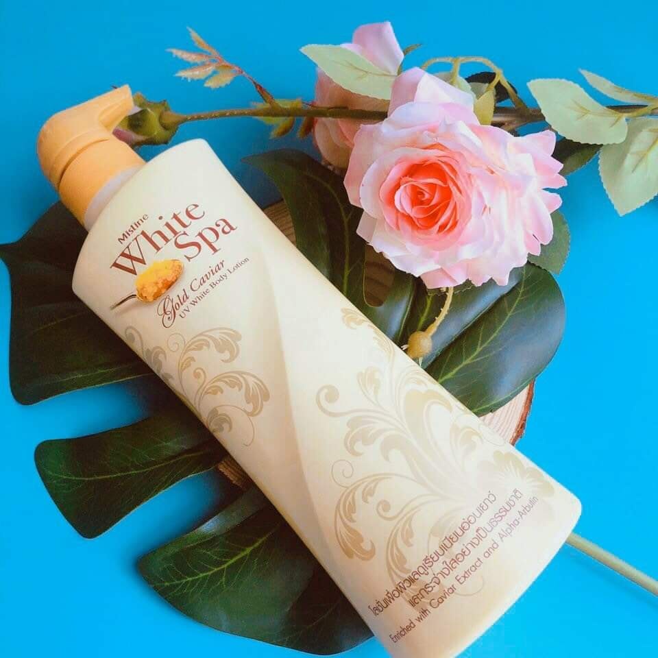 [Chính Hãng] Lotion Dưỡng Trắng Da Mistine White Spa 400ml Thái Lan