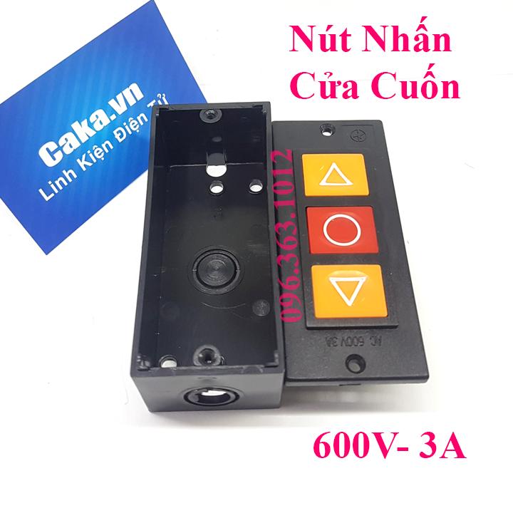 Nút nhấn cửa cuốn 3A 600V