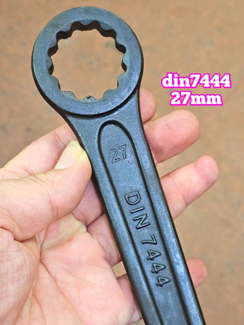Cờ Lê Vòng Đóng 27mm Clip On (Vòng Đóng 27mm Cờ Lê Đóng 1 Đầu Vòng 27mm)
