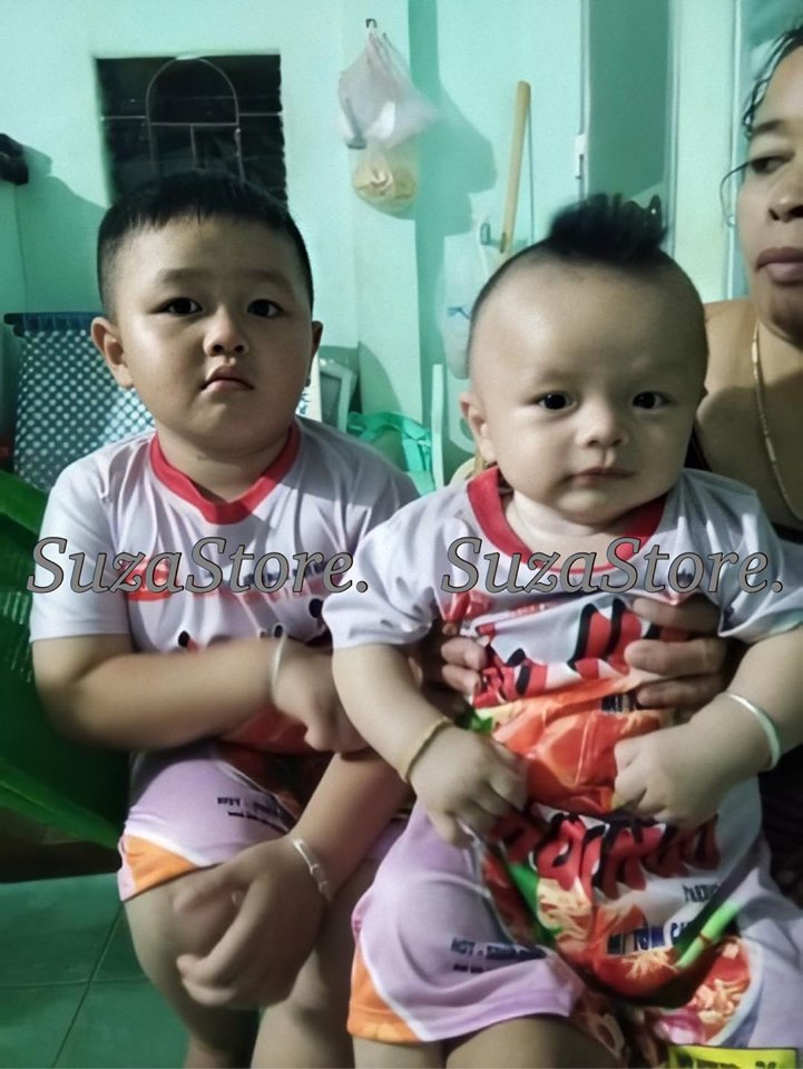 [BỘ GIA ĐÌNH] Quần Áo Mỳ tôm full size 5kg-90kg