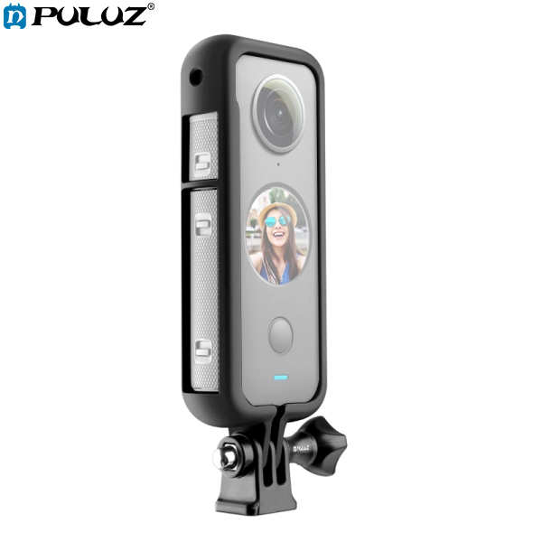 PULUZ PC Protective Frame for Insta360. ONE X2, with Adapter Mount & Screw(Black)