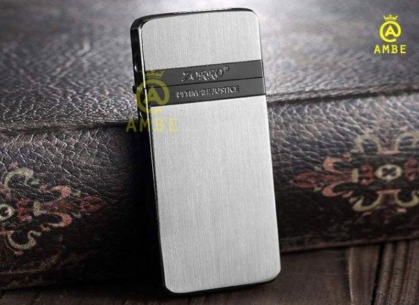 Bật lửa xăng đá siêu mỏng Zorro ZC5-12
