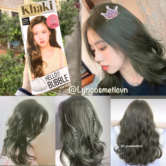 Nhuộm tóc Missen Hello Bubble missence (vỏ mới Blackpink)