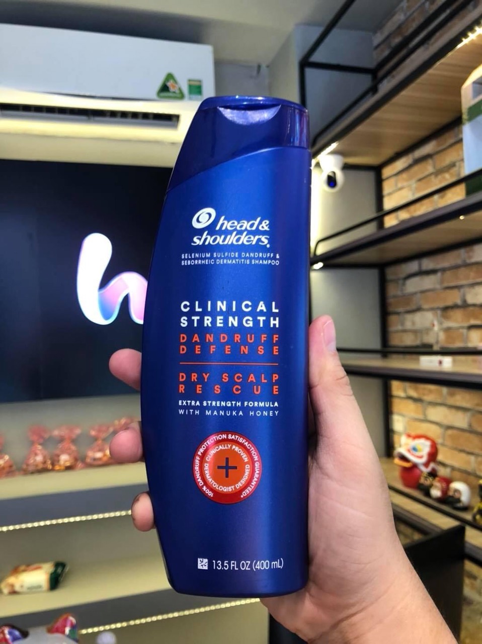[HÀNG MỸ CHÍNH HÃNG]- Dầu gội Head & Shoulder Clinical Strength 400ml