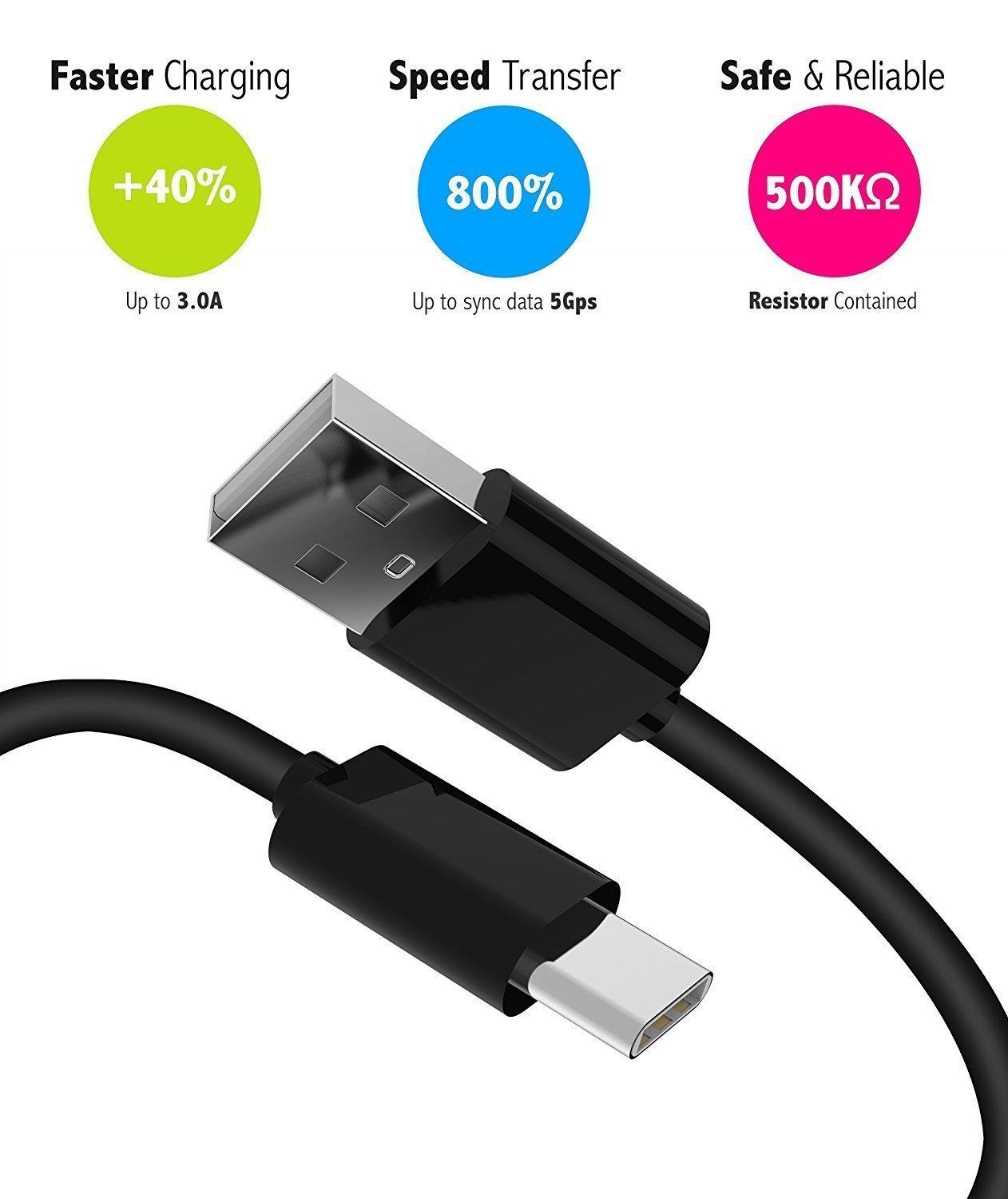 Dây cáp sạc Galaxy Note 8 Type C chính hãng