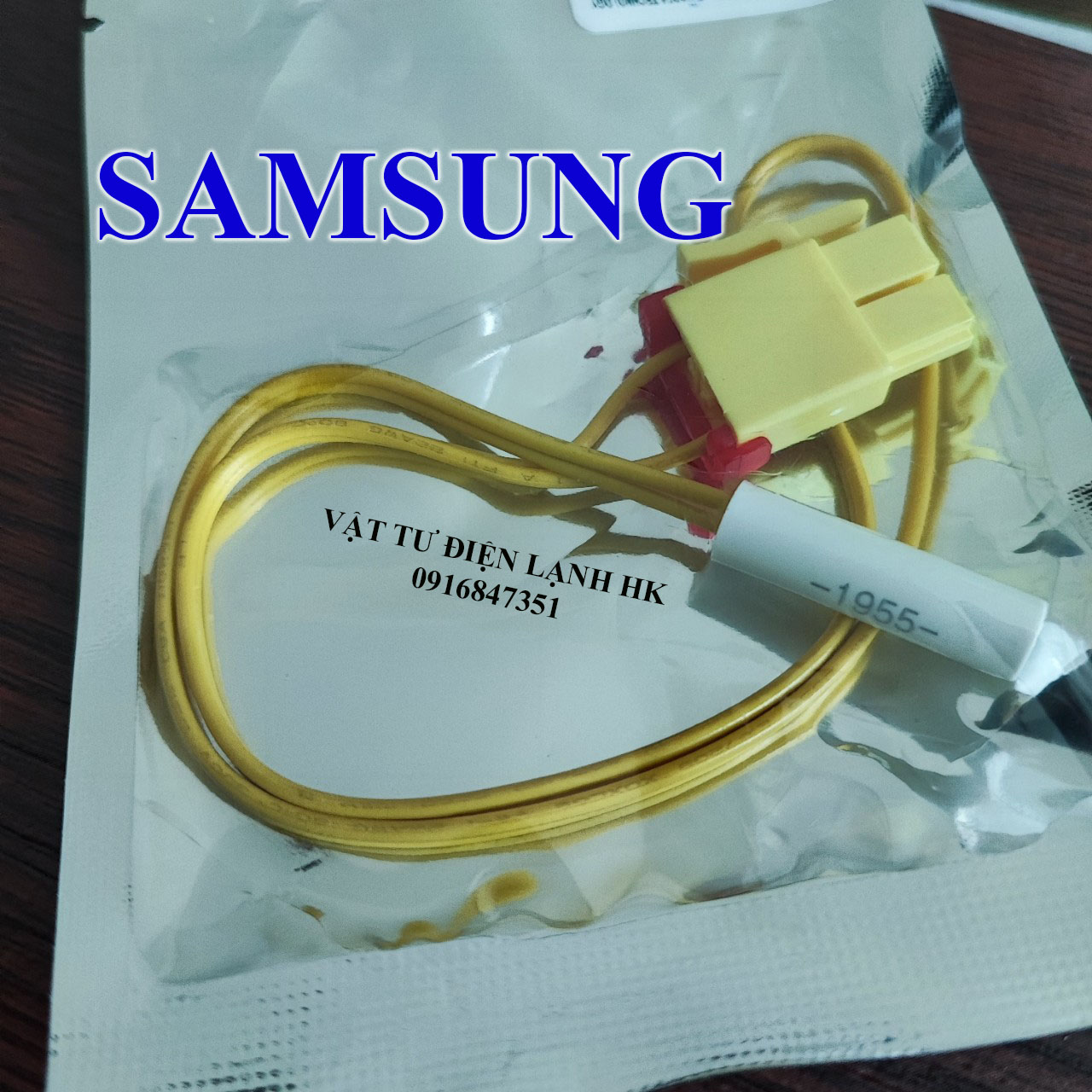 Sensor tủ lạnh samsung 1955 - đầu dò cảm biến nhiệt độ tl sámung ss senso