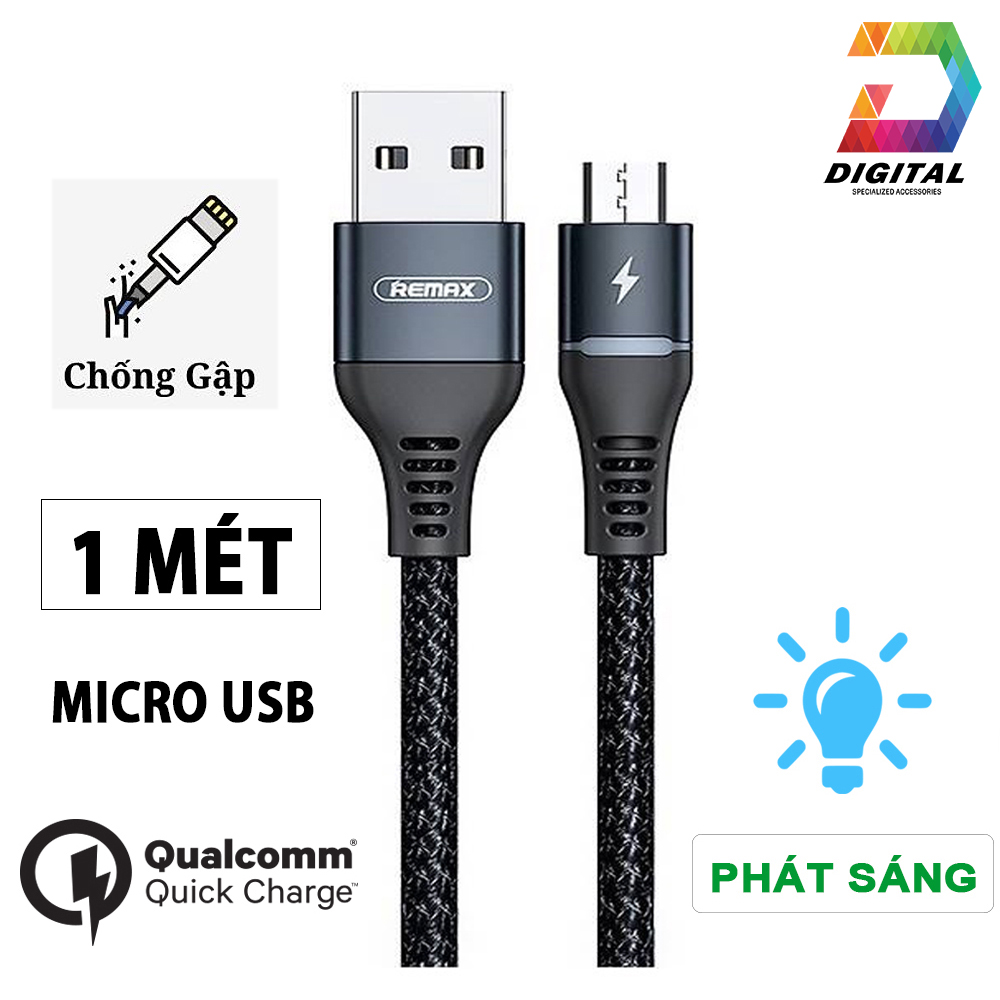 Remax Quick Charge Cable RC-152m Genuine Micro USB Port