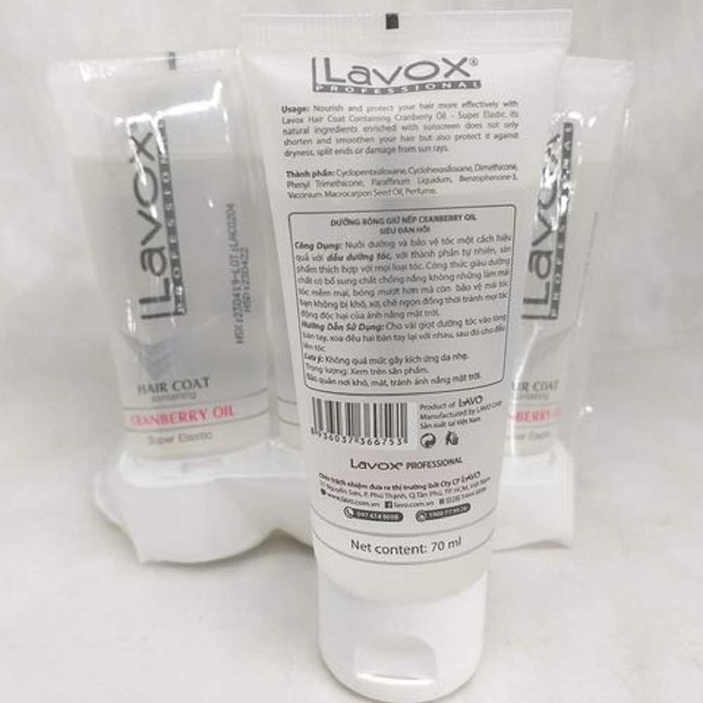 Dầu Dưỡng Làm Bóng Tóc 60ml Lavox Hair Coat