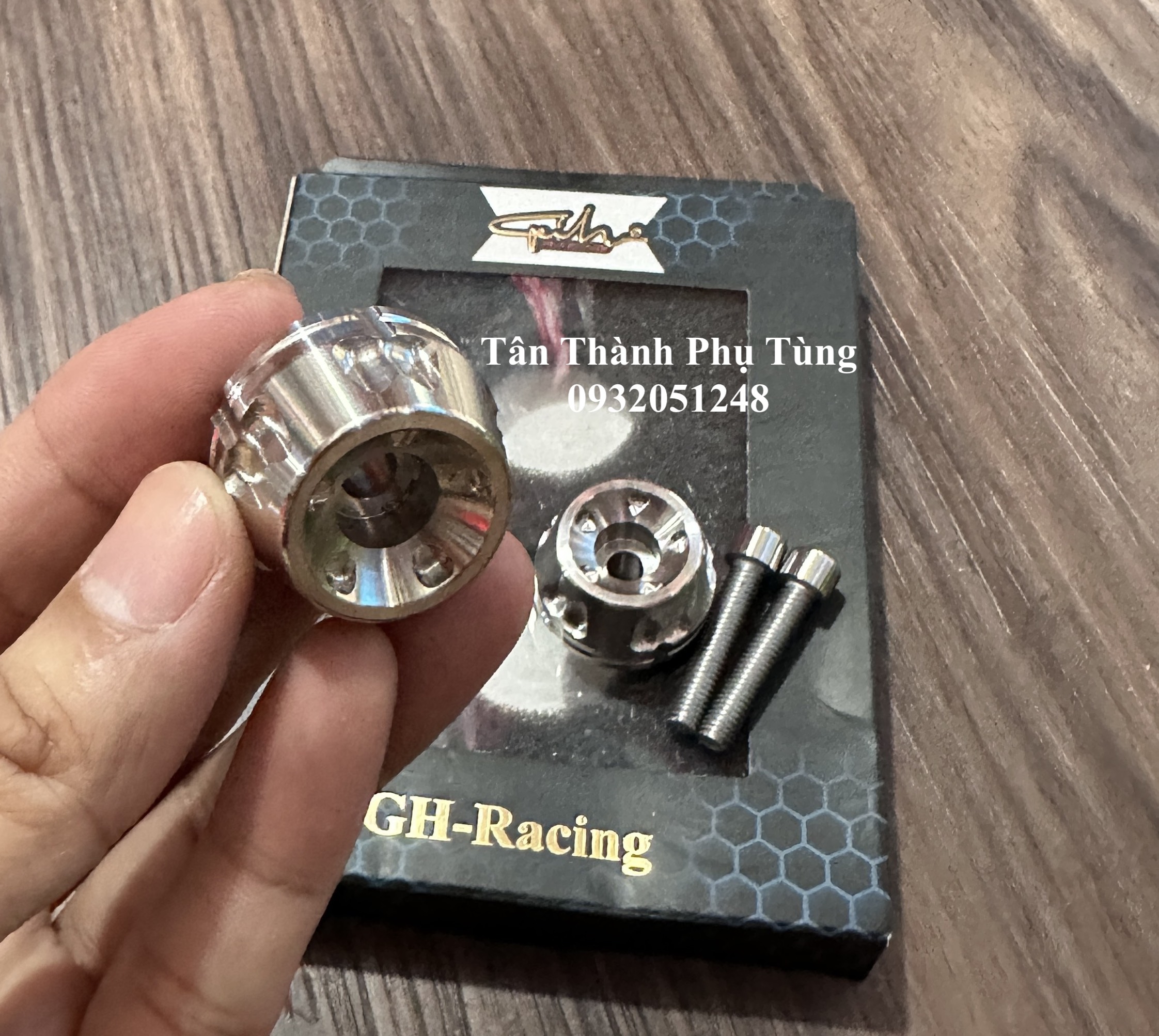 Gù Inox 304 GH-Racing - 1 cặp ( SQ1)