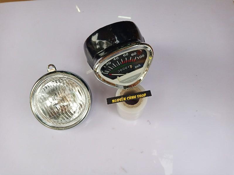 đèn pha xe 67 cumbo 3 mó đèn gáo đèn đồng hồ