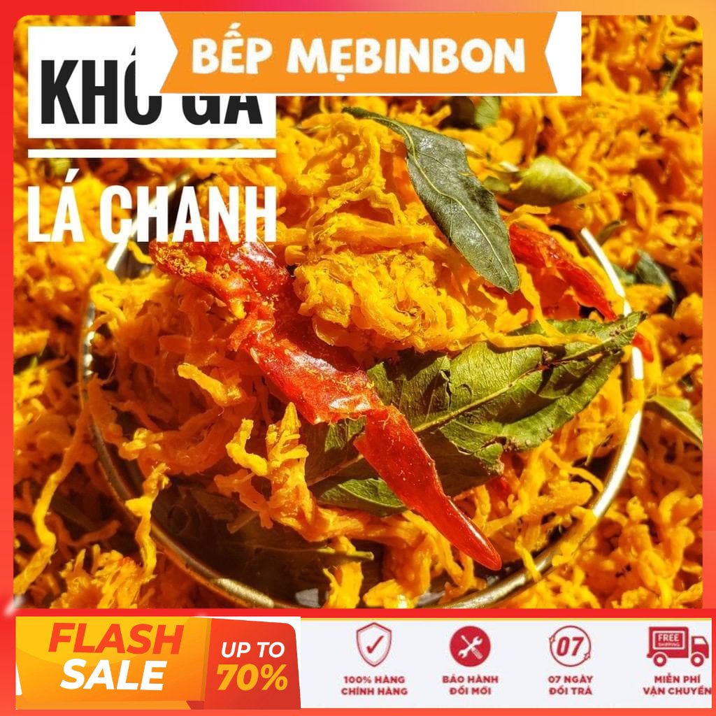 khô gà lá chanh thơm ngon - đồ ăn vặt