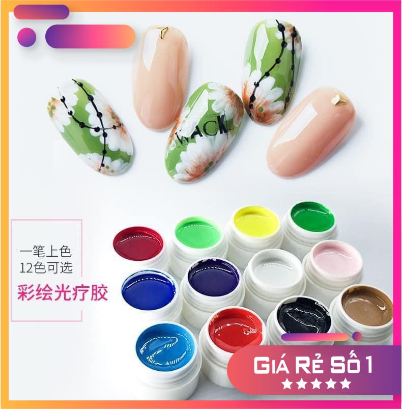 Set gel vẽ 12 màu chất gel đặc đẹp