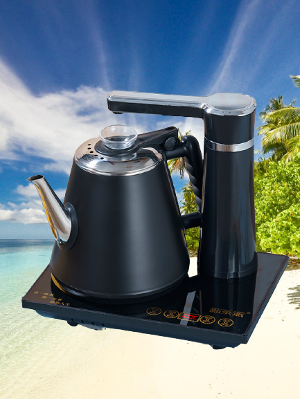 Bộ ấm tự đun nước  bàn pha trà bằng điện siêu tốc thông minh đa năng cao cấp mini