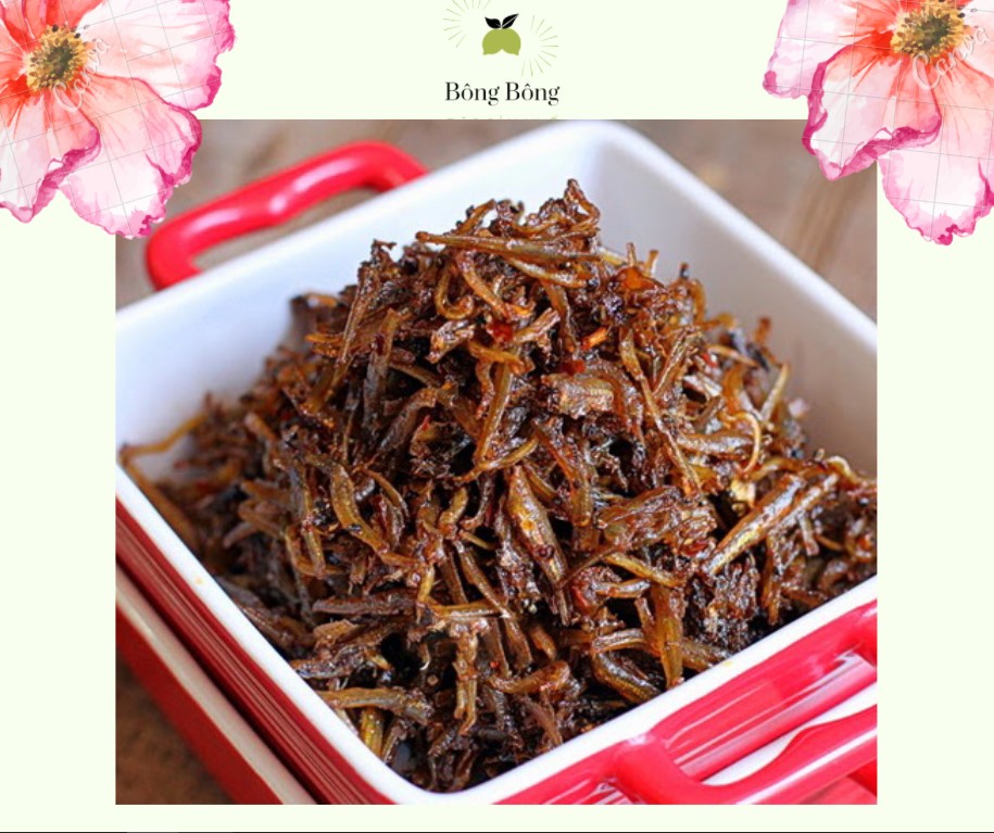 100 GRAM CÁ CƠM KHÔ - ĐẶC SẢN HUẾ BÔNG BÔNG
