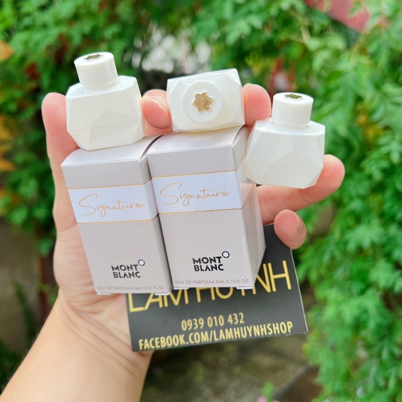 [ CHÍNH HÃNG] Nước hoa mini MONTBLANC SIGNATURE 4,5ml