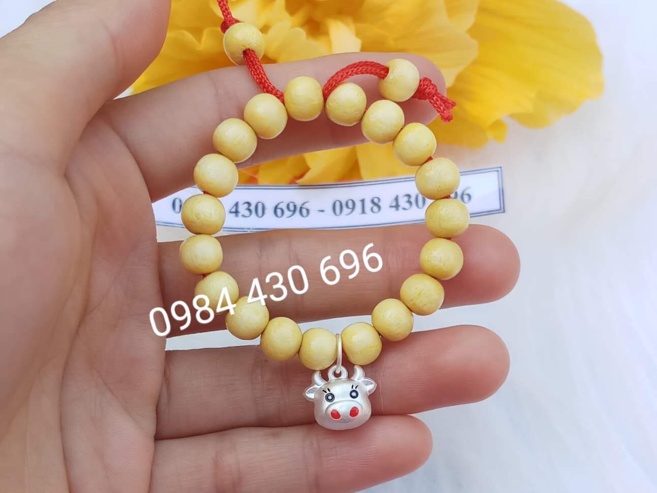 Vòng Dâu Tằm mix Trâu bạc cho bé