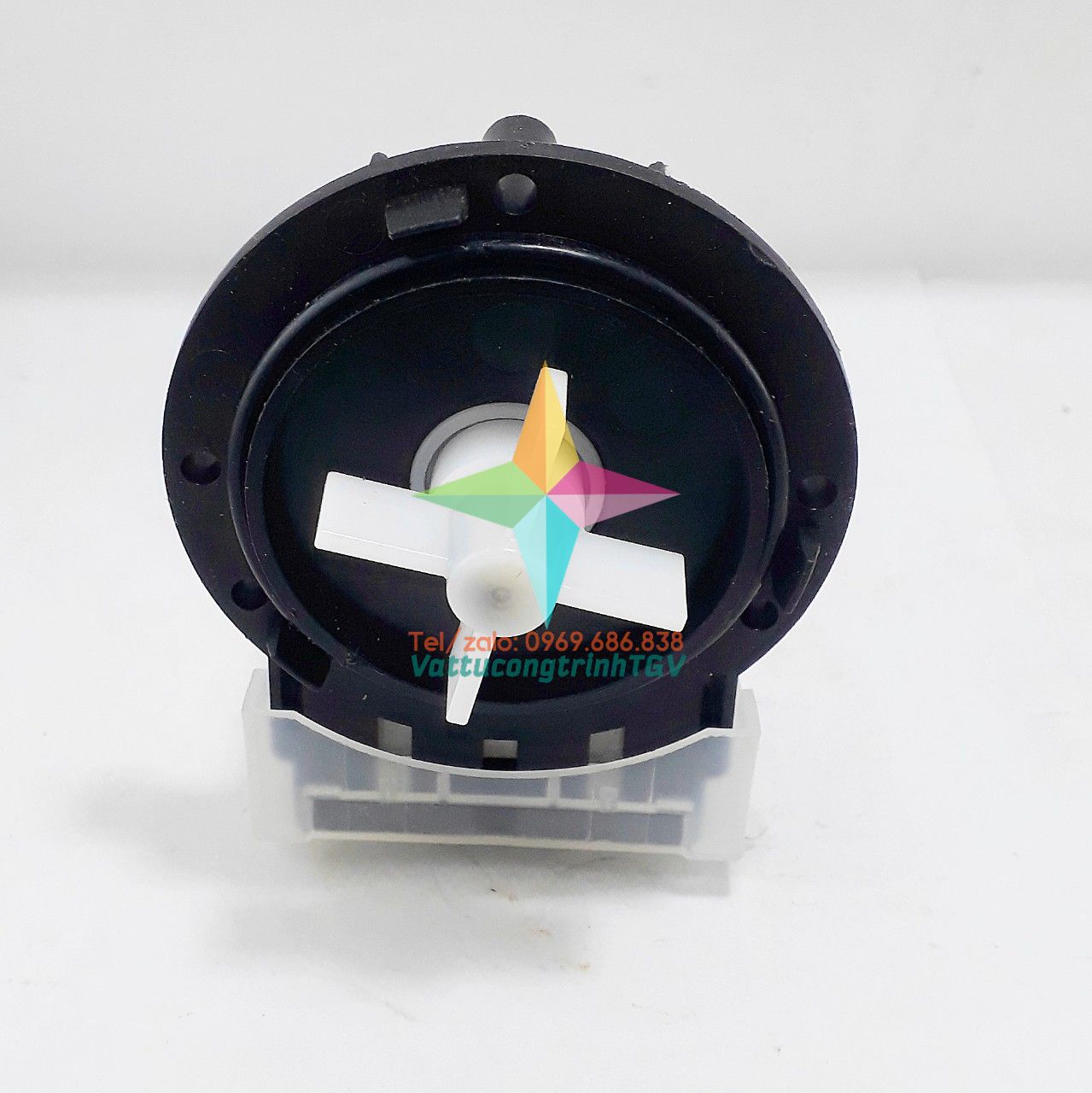 Bộ bơm xả máy giặt LG của ngang dạng bắt vít hãng.