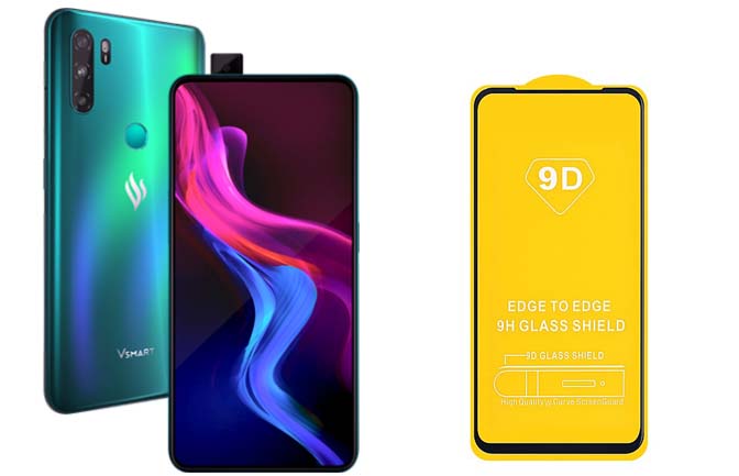 Kính cường lực Vsmart Active 3 full keo full màn