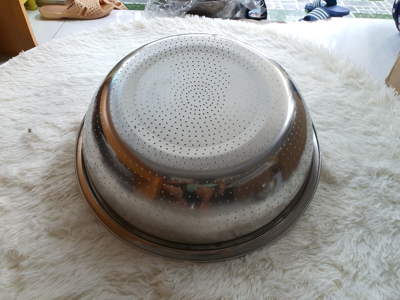 [HCM]Rổ vo gạo inox cao cấp