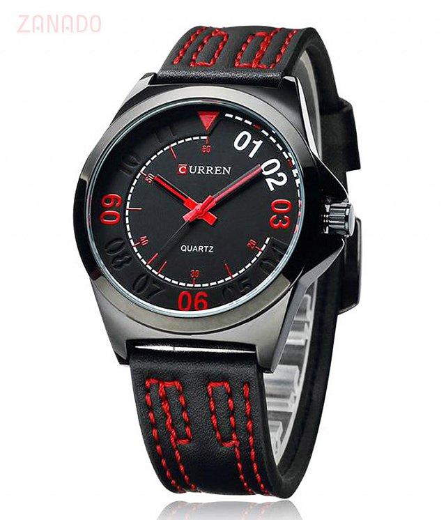 [HCM]ĐỒNG HỒ NAM CURREN DÂY DA 083 (đen)