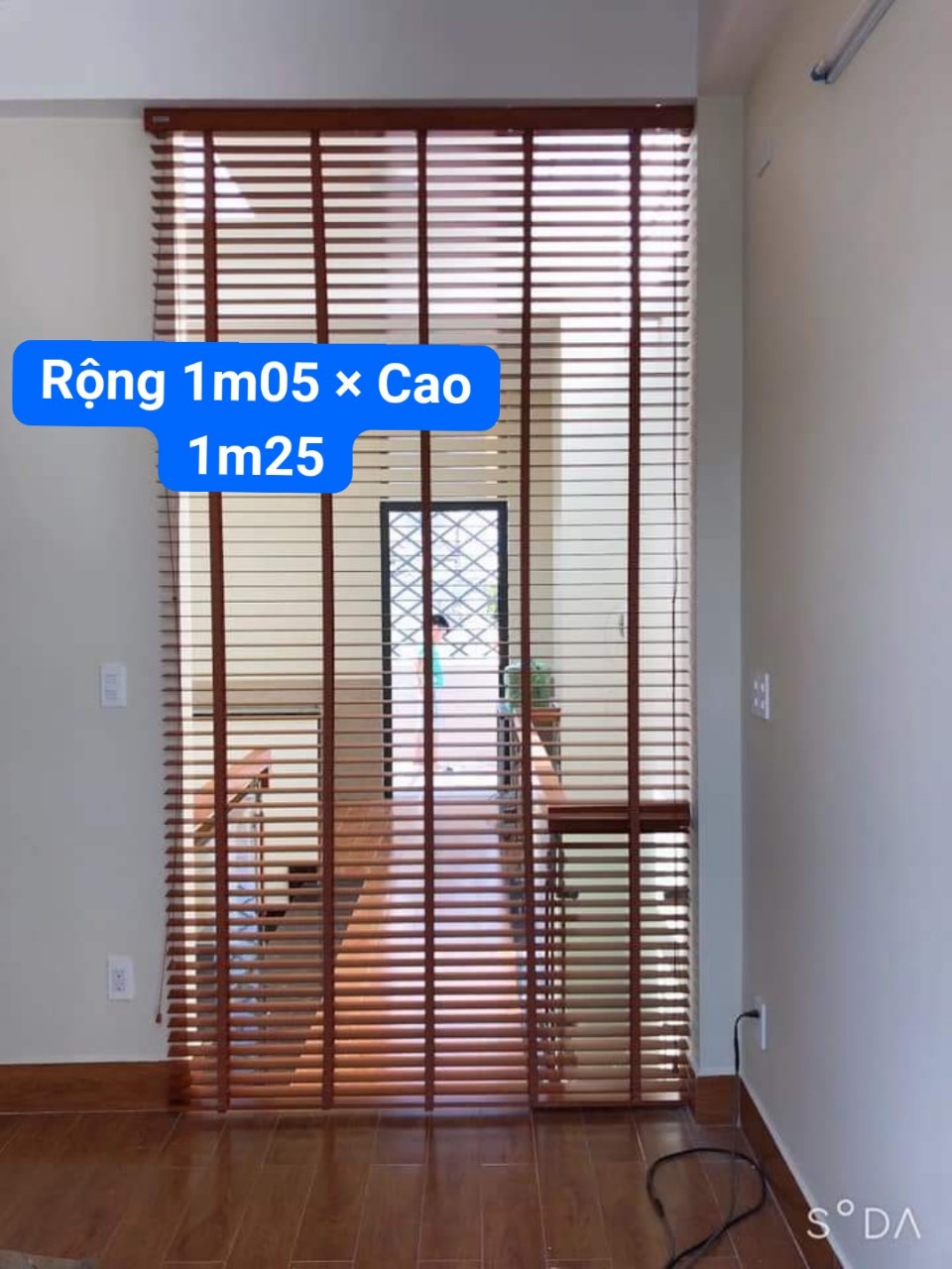 MÀN SÁO GỖ RỘNG 1M05 X CAO 1M25