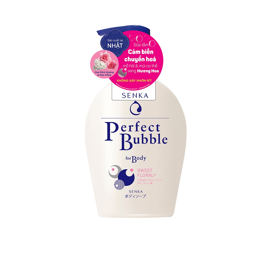 Sữa Tắm Dưỡng Ẩm Senka Perfect Bubble 500ml