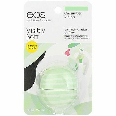 [HCM]Son dưỡng môi eos lasting hydration lip care cucumber melon