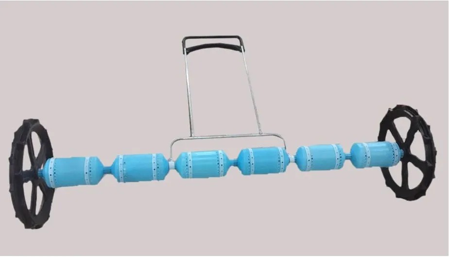 [HCM]Máy xạ lúa thẳng hàng kéo tay 6 trống L6 (Bề rộng làm việc 2.2m)