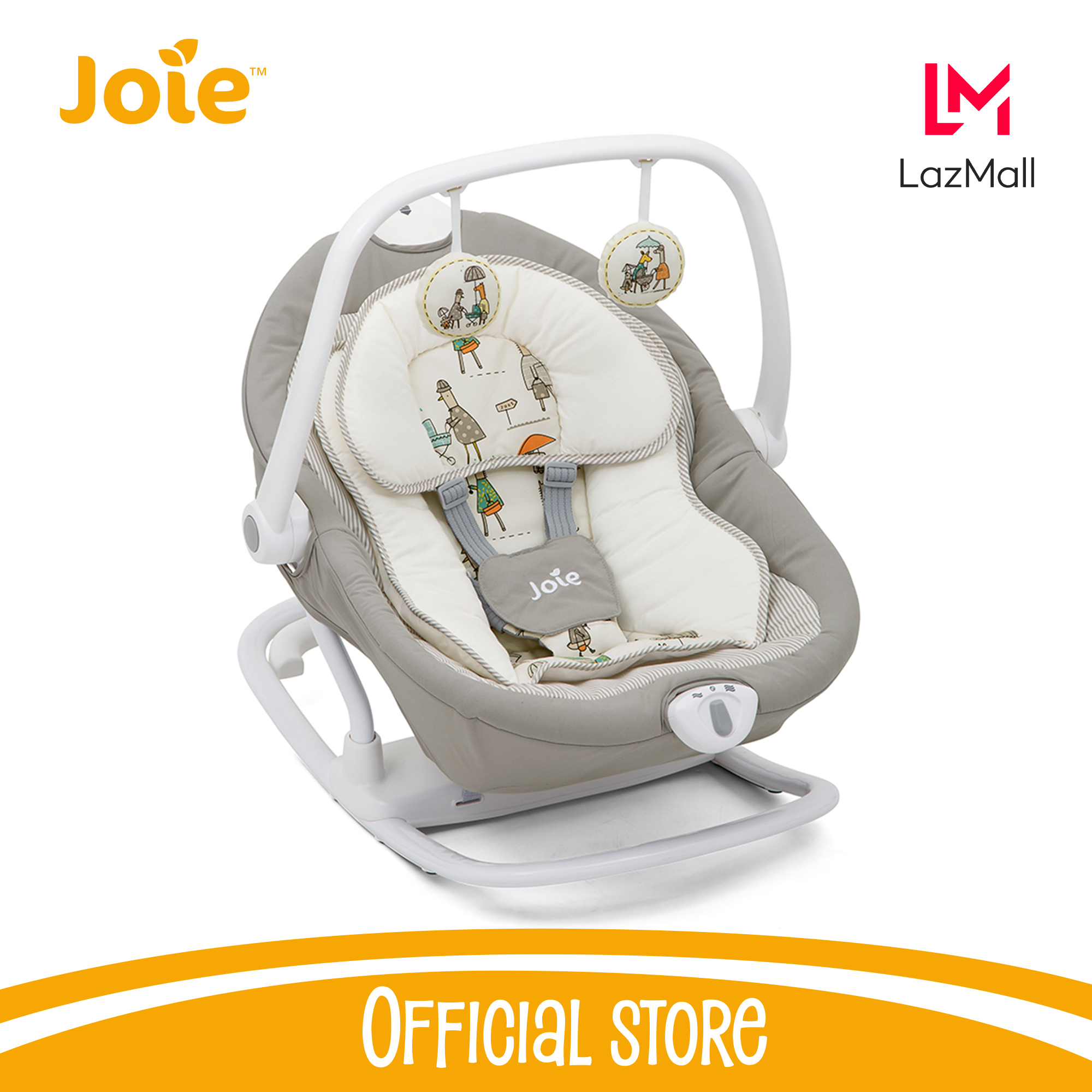 Nôi đưa trẻ em Joie Sansa 2in1