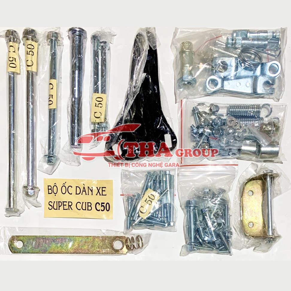 Full bộ ốc dàn xe SUPER CUP C50