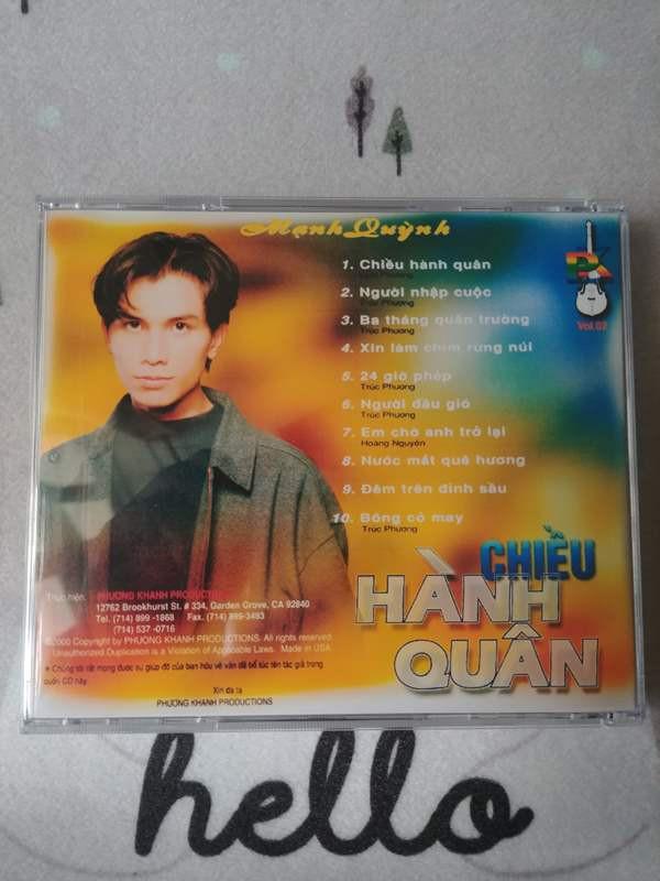 [HCM]Combo 3 CD Mạnh Quỳnh