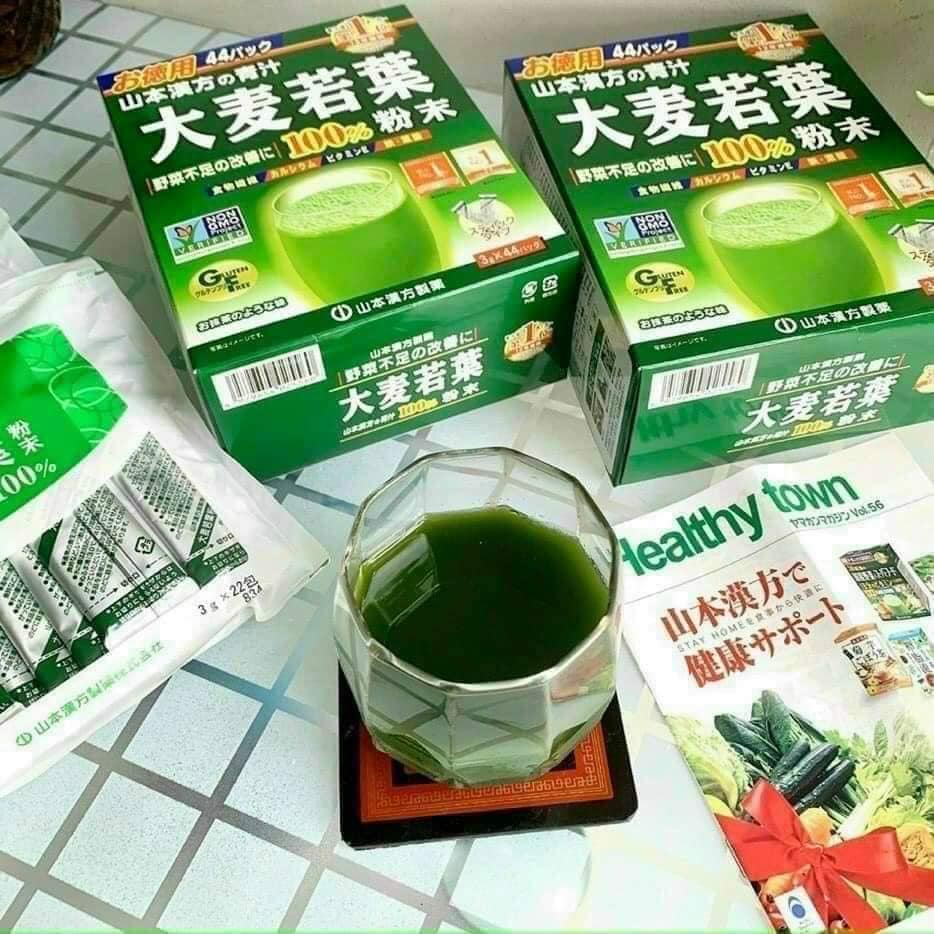 Bột Mầm Lúa Mạch Non Nhật Bản Grass Barley - 44 Gói