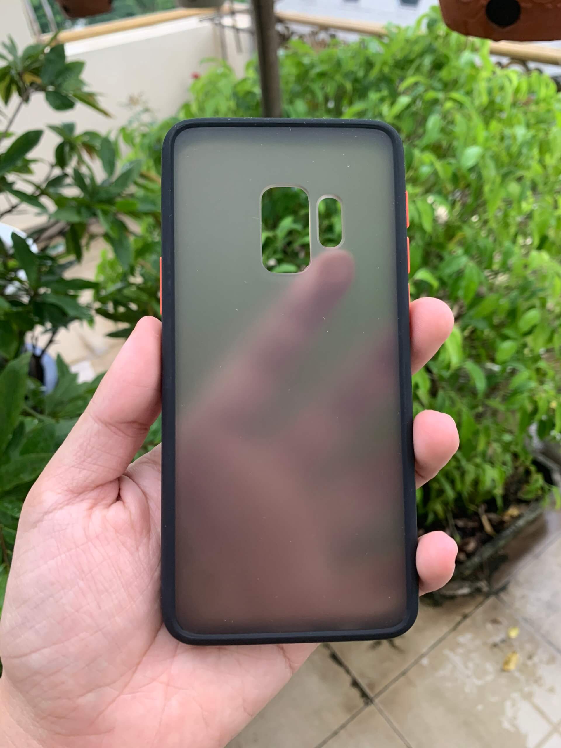Ốp lưng samsung s8/ s9/ s10/ s20/ note8/ note9/ note10/note20 mặt lưng mờ,viền silicone