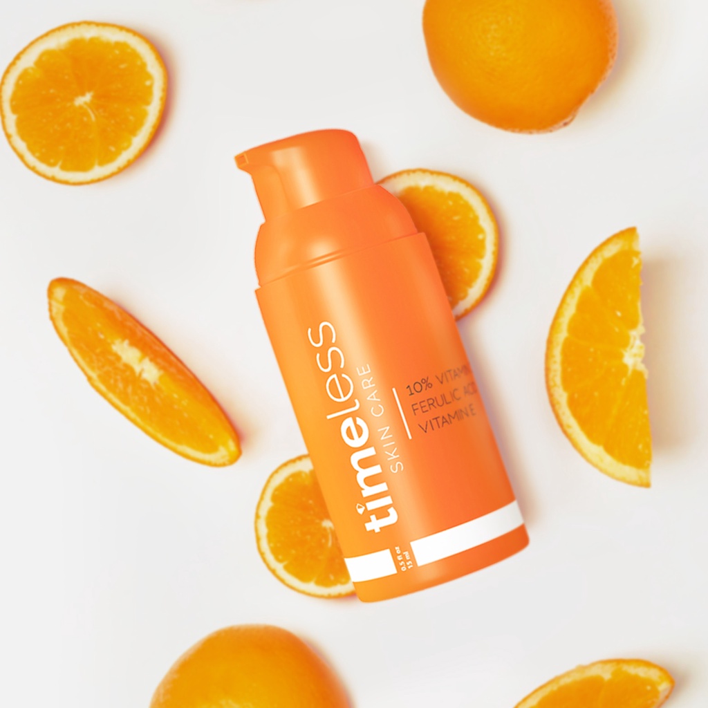 Serum Timeless 10% Vitamin C Sáng Da, Mờ Vết Thâm 15ml