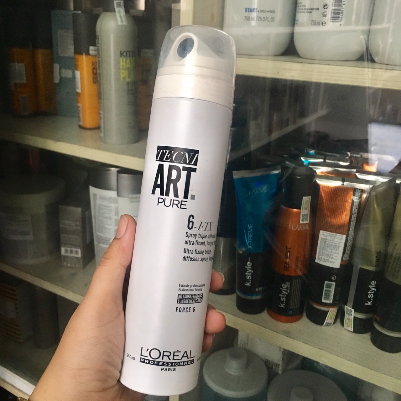 [HCM]GÔM XỊT ĐỊNH HÌNH KIỂU TÓC LOREAL FIX DESIGN TECNI ART SPRAY 200ml