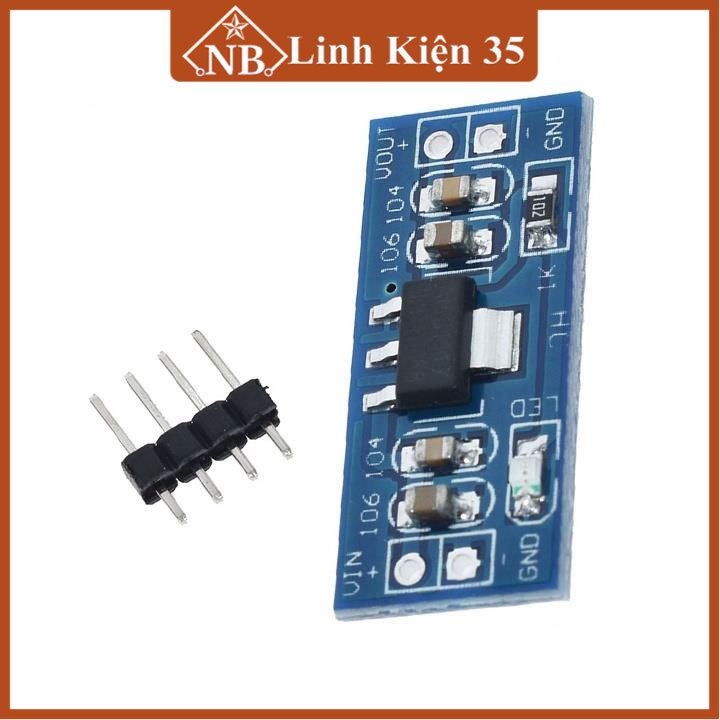 Module AMS1117 3V3 INPUT 4V5 - 7VDC điện áp ổn định, đa dụng