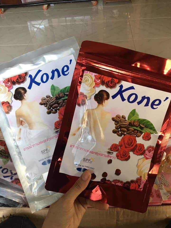 Tắm ủ trắng kone thái siêu trắng